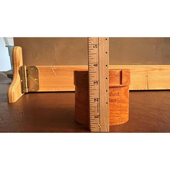 Large Wood Look Display Riser Priscilla Hillman Enesco Cherished Teddies 1995 - Picture 5 of 5